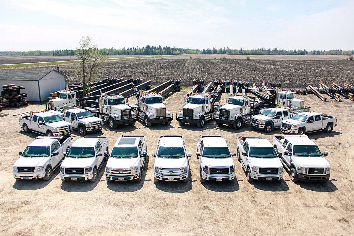 Reimer Building Movers fleet